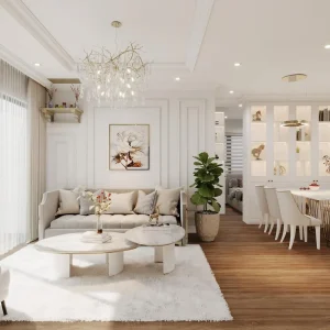 Thiết kế nội thất căn hộ Botanica Premier - Đậm chất cổ điển hiện đại
