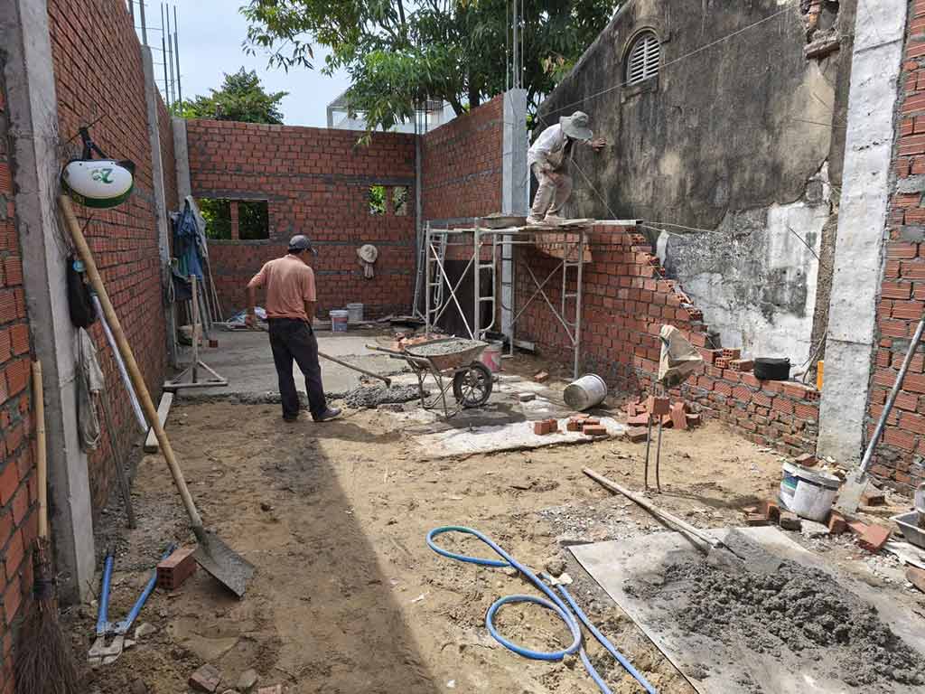 Quy trình xây nhà trọn gói